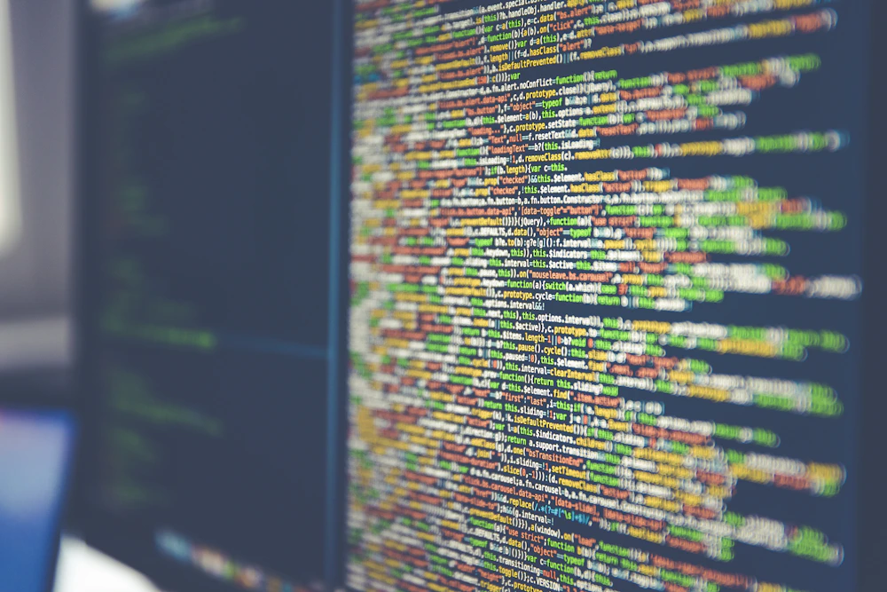 Painel de código e parâmetros de programação de automação